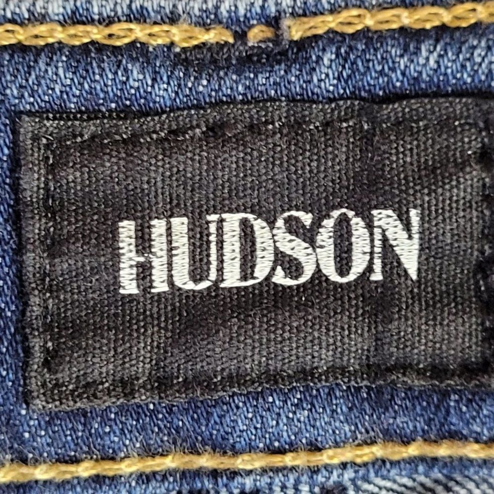 Y2K Hudson Krista Low Rise Jeans Sz 26 Indie Sleaze Streetwear Super‎ Skinny - Picture 11 of 13